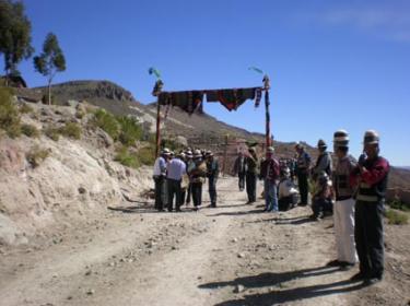 Tinkipaya. Camino aperturado Jahuacaya - Anthura.