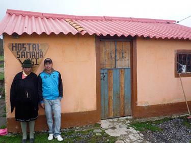 Alojamiento familiar en la Laguna del Quilotoa